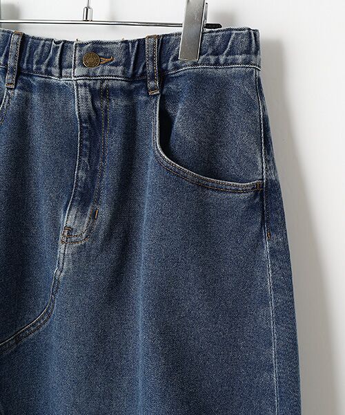FRAPBOIS / フラボア ロング・マキシ丈スカート | カーブデニム２ スカート | 詳細3