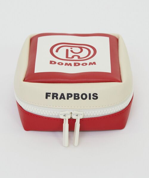 FRAPBOIS/フラボア バーガーケース(DOMDOMコラボ) レッド F FRAPBOIS/フラボア バーガーケース(DOMDOMコラボ) レッド F