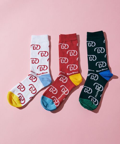 FRAPBOIS / フラボア ソックス | ドムソックス（DOMDOMコラボ） | 詳細7