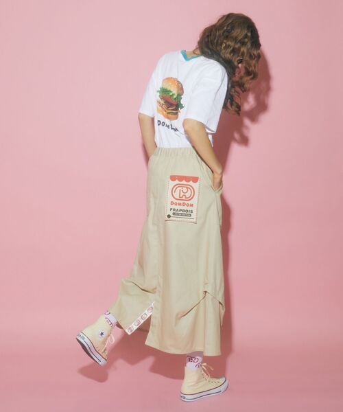 FRAPBOIS / フラボア ロング・マキシ丈スカート | ベイカースカート（DOMDOMコラボ） | 詳細9
