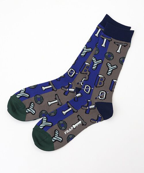 FRAPBOIS/フラボア トイボソックス チャコールグレー F FRAPBOIS/フラボア トイボソックス チャコールグレー F