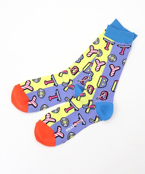 FRAPBOIS/フラボア トイボソックス パープル F FRAPBOIS/フラボア トイボソックス パープル F