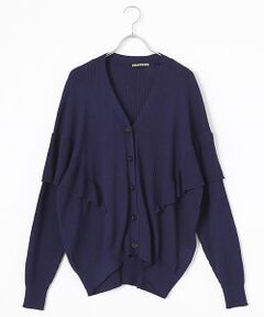 FRAPBOIS / フラボア カーディガン・ボレロ | フリルリブカーデカーディガン