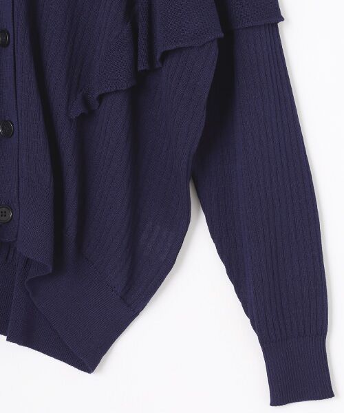 FRAPBOIS / フラボア カーディガン・ボレロ | フリルリブカーデカーディガン | 詳細3