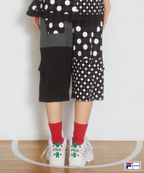 FRAPBOIS / フラボア ショート・ハーフ・半端丈パンツ | FILA×FRAPBOISカットソーセットアップ パンツ | 詳細1