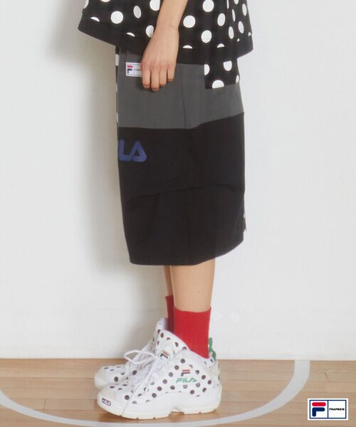 FRAPBOIS / フラボア ショート・ハーフ・半端丈パンツ | FILA×FRAPBOISカットソーセットアップ パンツ | 詳細2