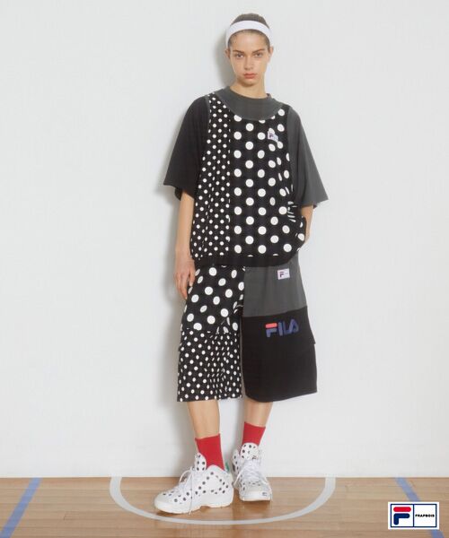 FRAPBOIS / フラボア ショート・ハーフ・半端丈パンツ | FILA×FRAPBOISカットソーセットアップ パンツ | 詳細4