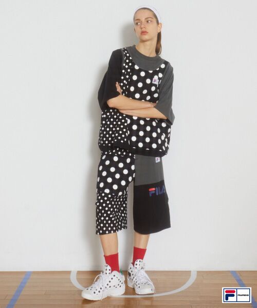 FRAPBOIS / フラボア ショート・ハーフ・半端丈パンツ | FILA×FRAPBOISカットソーセットアップ パンツ | 詳細5