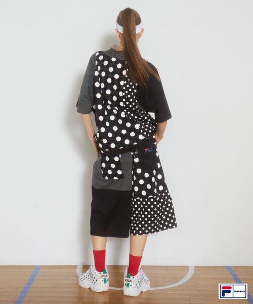 FRAPBOIS / フラボア ショート・ハーフ・半端丈パンツ | FILA×FRAPBOISカットソーセットアップ パンツ | 詳細8