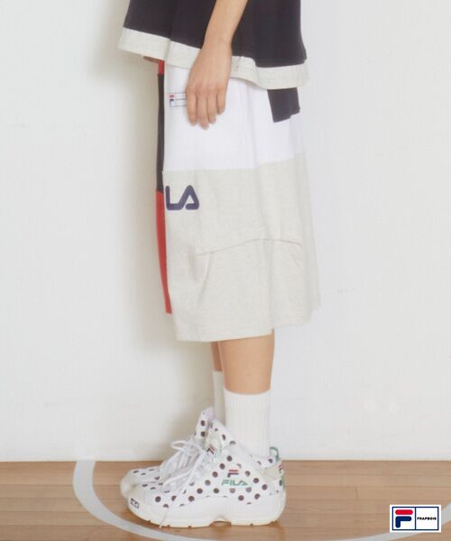 FRAPBOIS / フラボア ショート・ハーフ・半端丈パンツ | FILA×FRAPBOISカットソーセットアップ パンツ | 詳細12