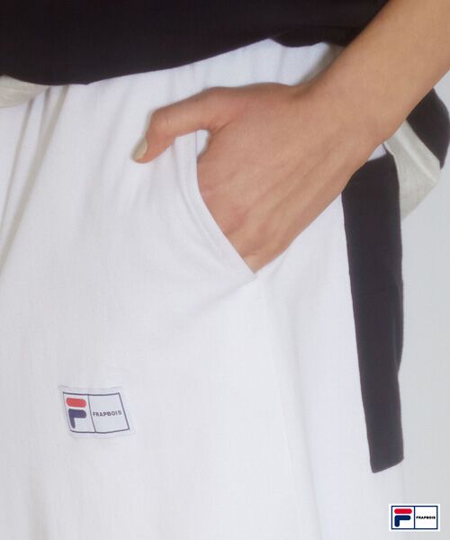 FRAPBOIS / フラボア ショート・ハーフ・半端丈パンツ | FILA×FRAPBOISカットソーセットアップ パンツ | 詳細14