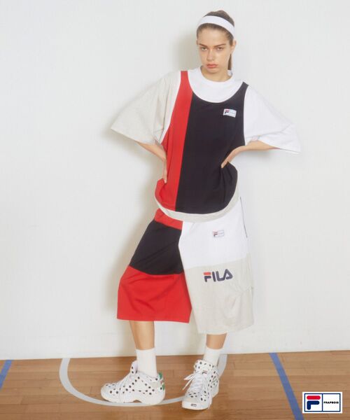 FRAPBOIS / フラボア ショート・ハーフ・半端丈パンツ | FILA×FRAPBOISカットソーセットアップ パンツ | 詳細17