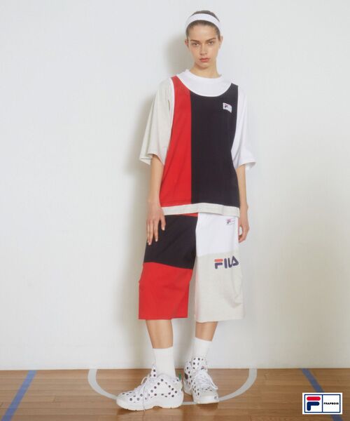 FRAPBOIS / フラボア ショート・ハーフ・半端丈パンツ | FILA×FRAPBOISカットソーセットアップ パンツ | 詳細18