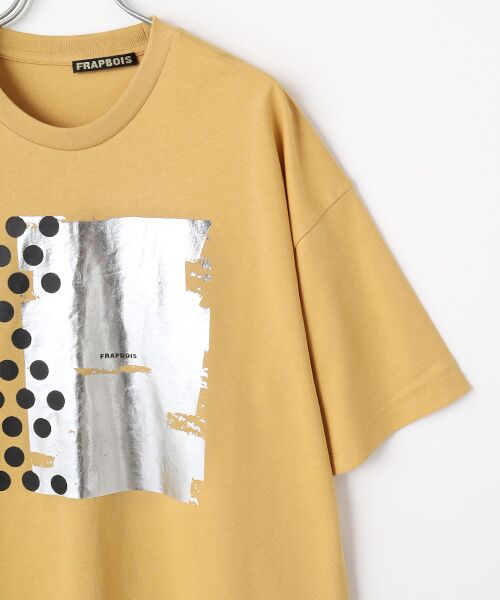 FRAPBOIS / フラボア Tシャツ | フォイルドットT | 詳細2