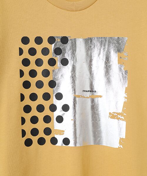 FRAPBOIS / フラボア Tシャツ | フォイルドットT | 詳細5