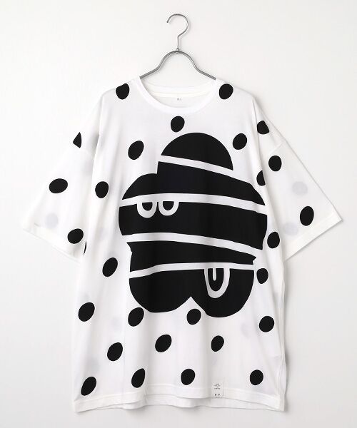 FRAPBOIS/フラボア マークドットT ホワイト 1 FRAPBOIS/フラボア マークドットT ホワイト 1