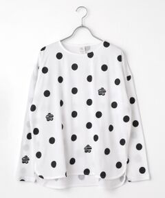 FRAPBOIS / フラボア カットソー | ［グリーン：秋祭り2025限定カラー］ドットコクーンT