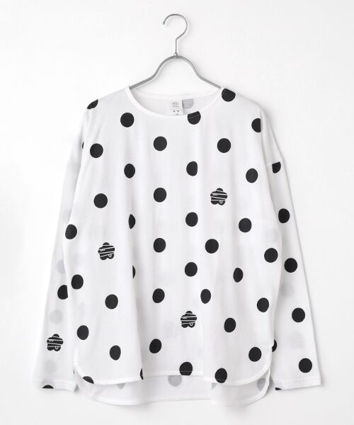 FRAPBOIS/フラボア ［グリーン：秋祭り2025限定カラー］ドットコクーンT ホワイト M