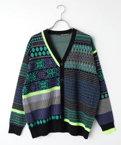 FRAPBOIS / フラボア カーディガン・ボレロ | ミックスクロア カーディガン