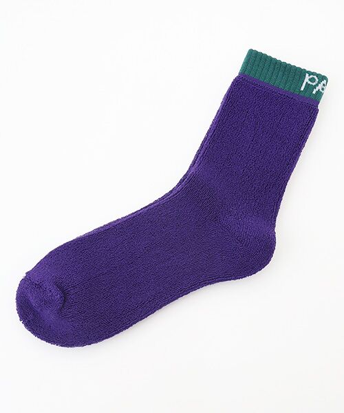 FRAPBOIS/フラボア パイルソックス パープル FREE FRAPBOIS/フラボア パイルソックス パープル FREE