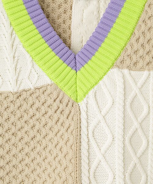 FRAPBOIS / フラボア ベスト | ケーブベスト | 詳細4