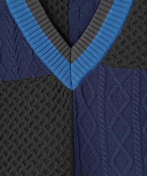 FRAPBOIS / フラボア ベスト | ケーブベスト | 詳細5