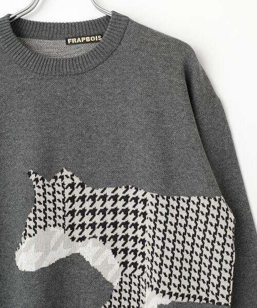 FRAPBOIS / フラボア ニット・セーター | シルエットニット プルオーバー | 詳細3
