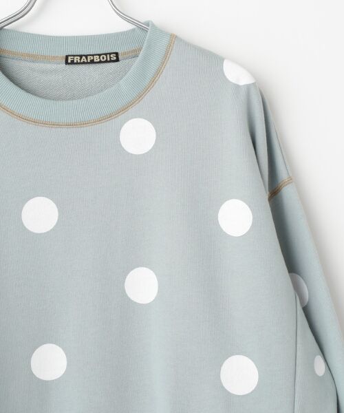 FRAPBOIS / フラボア カットソー | ステッチドット カットソー | 詳細2