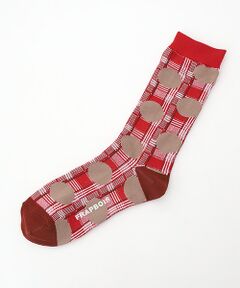 FRAPBOIS / フラボア ソックス | チェックオンドットソックス