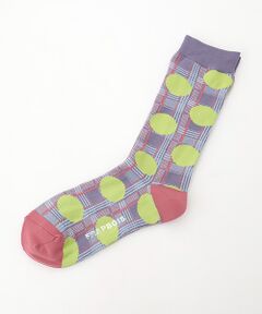 FRAPBOIS / フラボア ソックス | チェックオンドットソックス