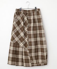 FRAPBOIS / フラボア ロング・マキシ丈スカート | チェックパッチスカート
