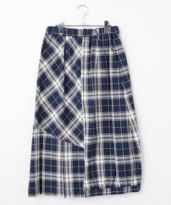 FRAPBOIS / フラボア ロング・マキシ丈スカート | チェックパッチスカート
