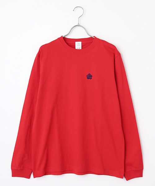 FRAPBOIS / フラボア Tシャツ | パーキーL/S T（レッド）