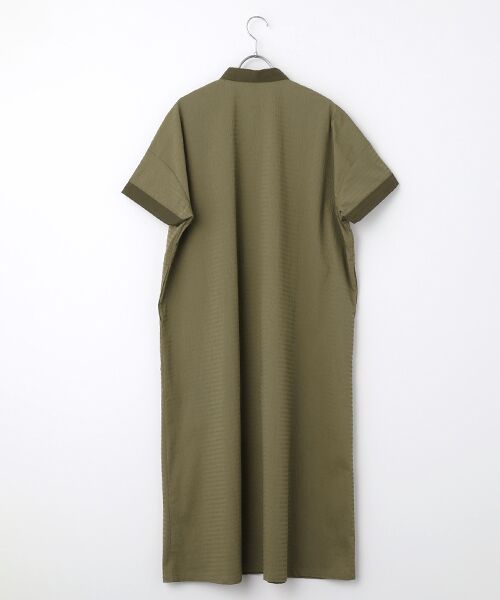 FRAPBOIS / フラボア ロング・マキシ丈ワンピース | ボーダーサッカー ワンピース | 詳細1