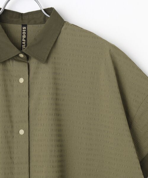 FRAPBOIS / フラボア ロング・マキシ丈ワンピース | ボーダーサッカー ワンピース | 詳細2