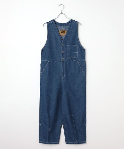 FRAPBOIS / フラボア サロペット・オールインワン | オールデニー オーバーオール（ブルー）