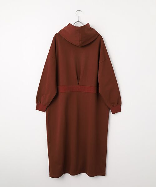 FRAPBOIS / フラボア ロング・マキシ丈ワンピース | フーディワンピ | 詳細1