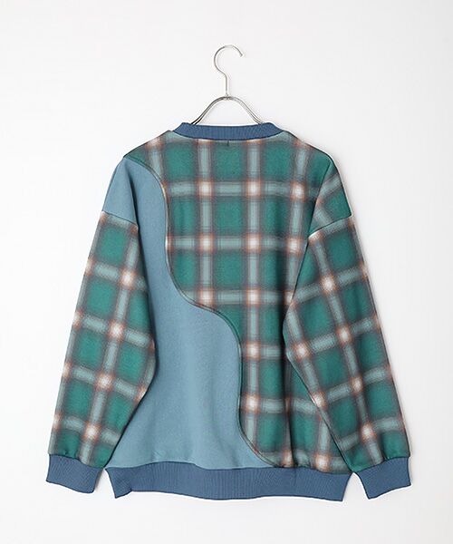 FRAPBOIS / フラボア スウェット | ハーフオンブレー スウェット | 詳細1