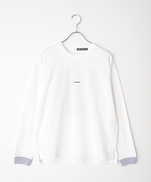 FRAPBOIS / フラボア Tシャツ | テイストL/S T（ホワイト）
