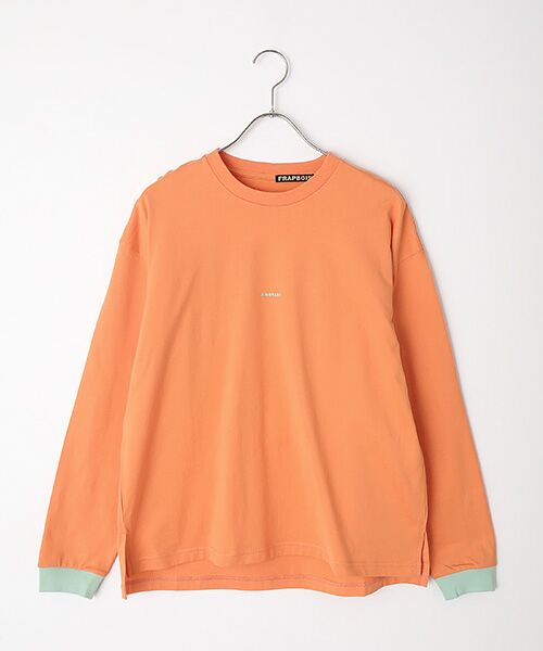 FRAPBOIS / フラボア Tシャツ | テイストL/S T（オレンジ）
