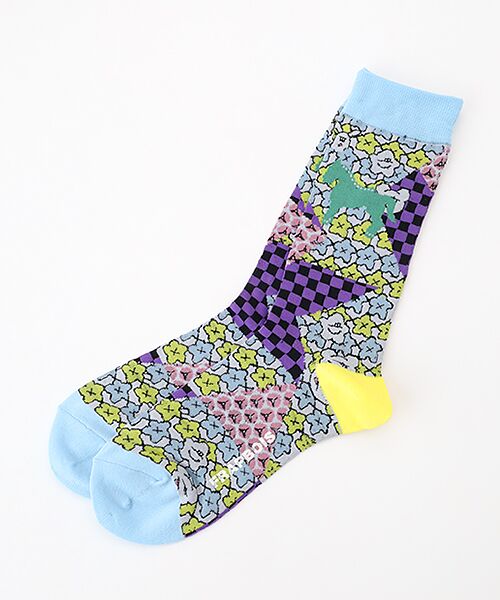 FRAPBOIS / フラボア ソックス | ETO-ソックス ウマ（ライトブルー）