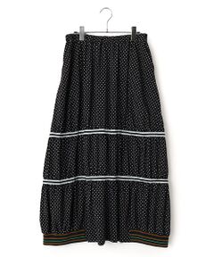 FRAPBOIS / フラボア ロング・マキシ丈スカート | スプラッシュドット スカート