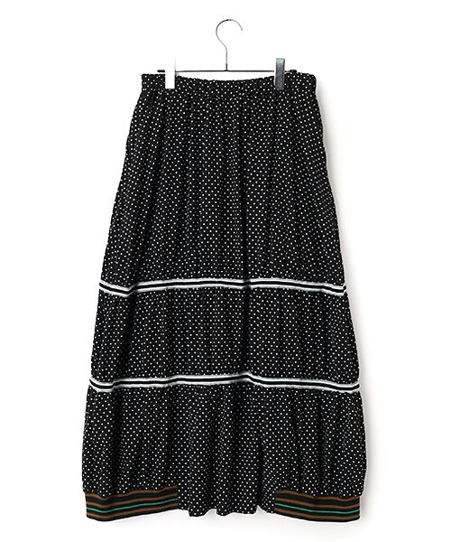 FRAPBOIS / フラボア ロング・マキシ丈スカート | スプラッシュドット スカート | 詳細2