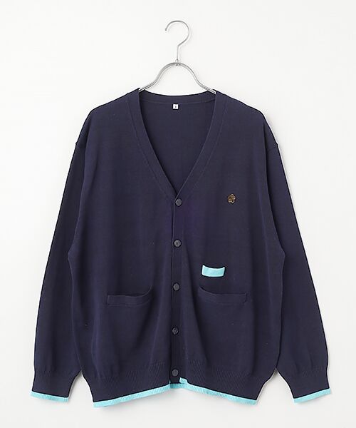 FRAPBOIS / フラボア カーディガン・ボレロ | ニュードライカーデ（ネイビー）