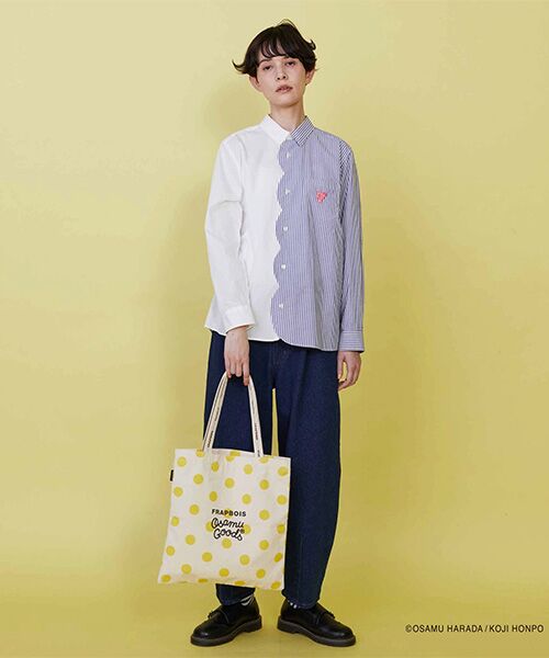 FRAPBOIS / フラボア トートバッグ | OSAMU GOODS ロゴトート | 詳細8