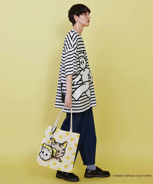 FRAPBOIS / フラボア トートバッグ | OSAMU GOODS ロゴトート | 詳細15