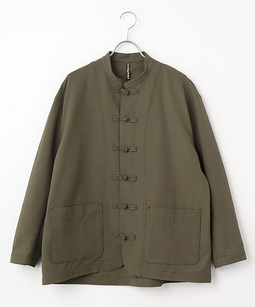 FRAPBOIS / フラボア その他アウター | サッカー ジャケット（カーキ）