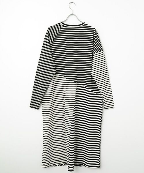 FRAPBOIS / フラボア ロング・マキシ丈ワンピース | クワトロボーダー ワンピース | 詳細1