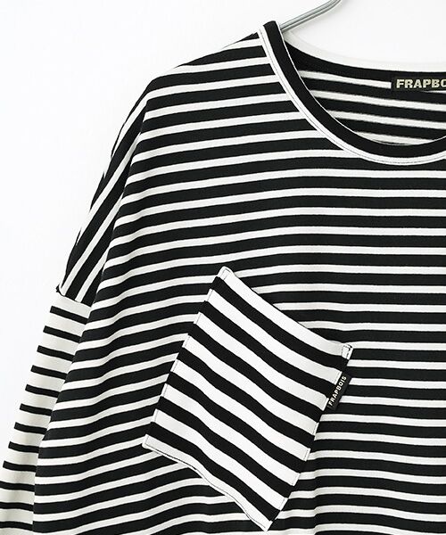 FRAPBOIS / フラボア ロング・マキシ丈ワンピース | クワトロボーダー ワンピース | 詳細2