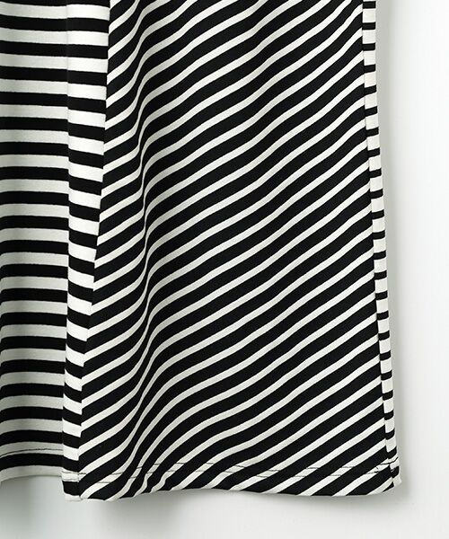 FRAPBOIS / フラボア ロング・マキシ丈ワンピース | クワトロボーダー ワンピース | 詳細4